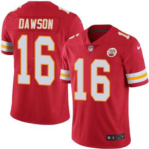 Nike Kansas City Chiefs #16 Len Dawson Red Team Color NFL Vapor Untouchable Limited Jersey,We sell and wholesale Nike Kansas City Chiefs #16 Len Dawson Red Team Color NFL Vapor Untouchable Limited Jersey on line form chian!